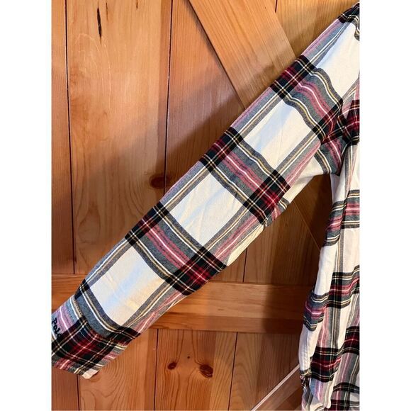 Polo Ralph Lauren Classic Fit Red/Cream Plaid Flannel Shirt Size Small NWT (3472 - Picture 2 of 7